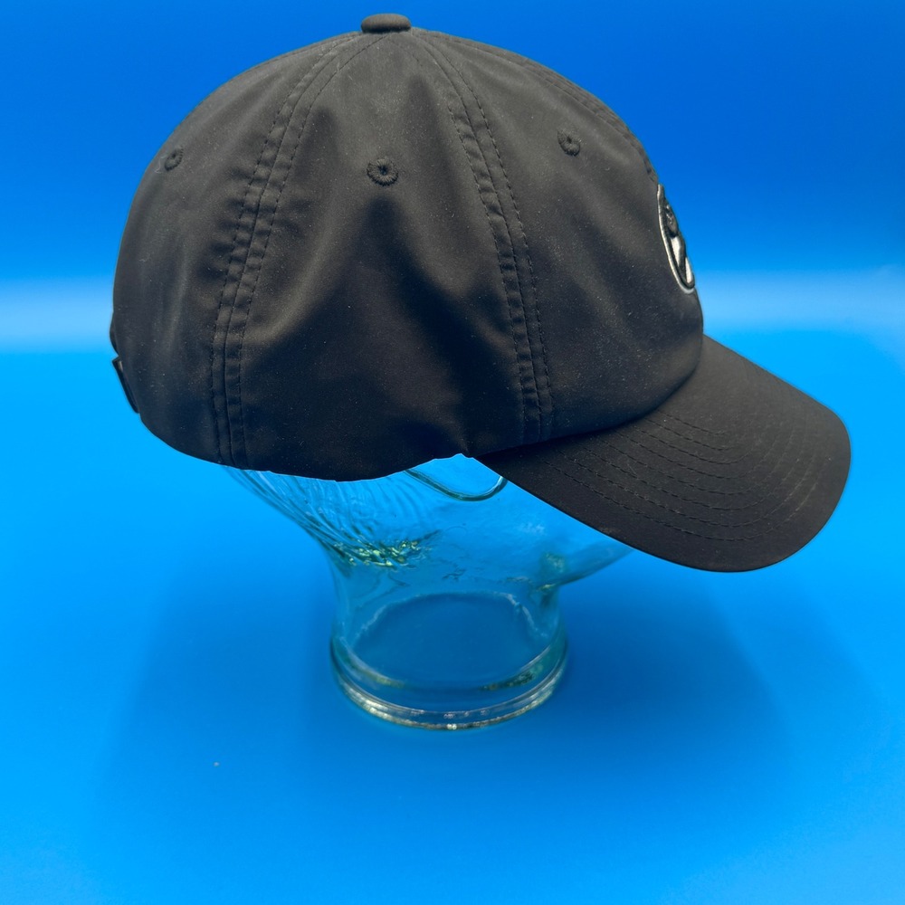 Hooey Mens Black Performance Adjustable Baseball Cap Hat Embroidered Logo - Picture 8 of 8